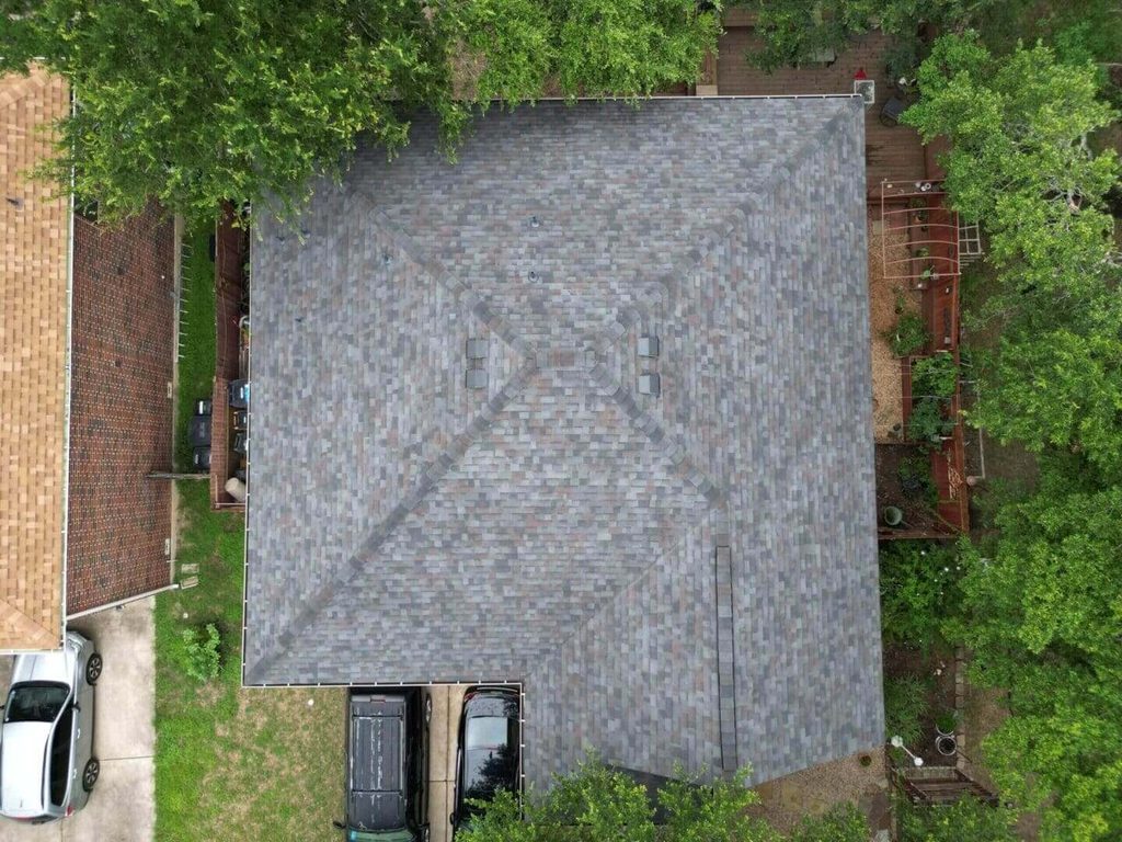 asphalt roofing installation in Austin